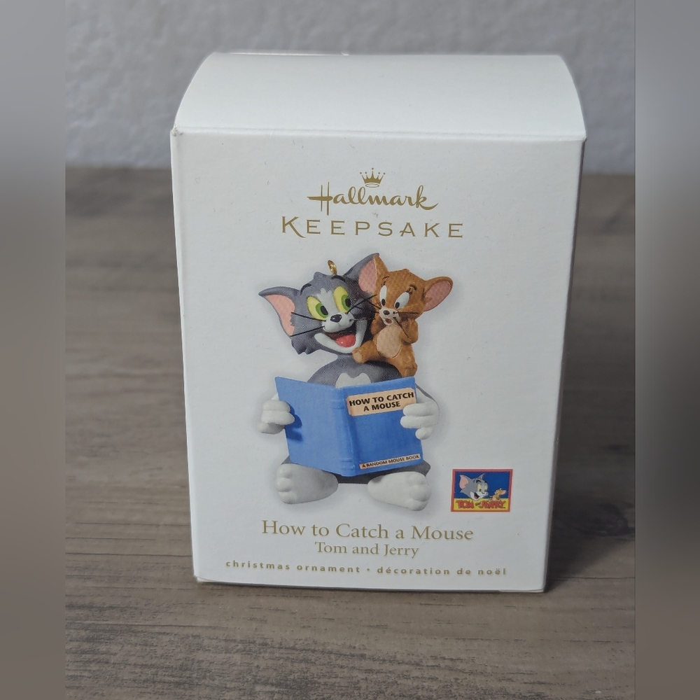Tom and Jerry How To Catch A Mouse Hallmark Ornament